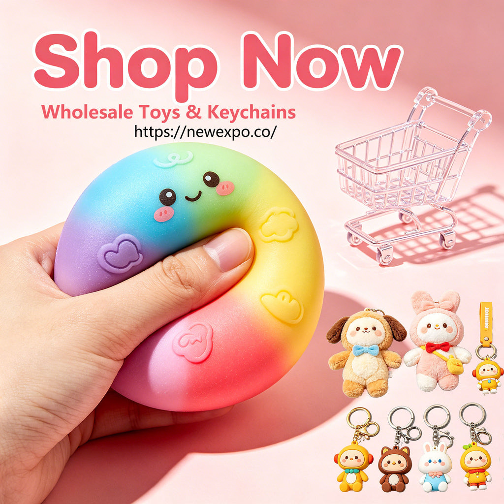 《Newexpo》Wholesale Supply Toys & Fashion Keychain Accessories